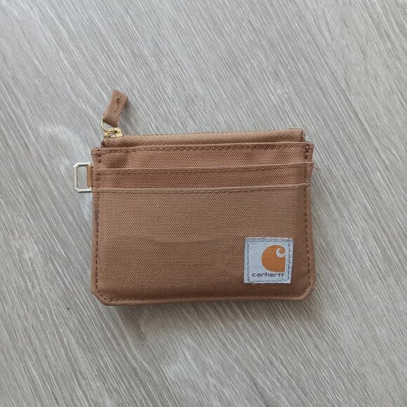 GREAT BROWN CARHARTT MINI WALLET - Picture 1 of 3